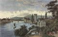 Lacey, Samuel W.: Heilbronn, Neckarufer mit Blick auf St. Kilian und �G�tzens Turm�