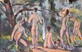 C�zanne, Paul: Badende