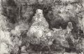 Rembrandt Harmensz. van Rijn: Die Flucht nach �gypten, �bergang �ber einen Bach
