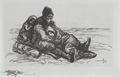 Steinlen, Theophile Alexandre: Serbiens Leidensweg