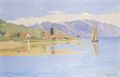Vallotton, F�lix: Der Hafen von Pully