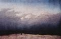 Friedrich, Caspar David: Der M�nch am Meer (Wanderer am Gestade des Meeres)