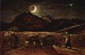 Palmer, Samuel: Kornfeld im Mondenschein