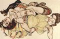 Schiele, Egon: Zur�ckgelehnte Frau