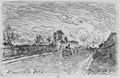 Jongkind, Johan Barthold: Beim Verlassen des Hauses Cochin