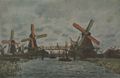 Monet, Claude: Windm�hlen bei Zaandam