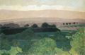 Vallotton, F�lix: Landschaft bei Romanel