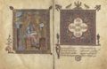 Unbekannter Buchmaler des Vatikans: Fragment aus einem Lektionar