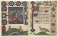 Unbekannter Buchmaler des Vatikans: Fragment aus einem Stundenbuch