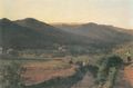Waldm�ller, Ferdinand Georg: Berglandschaft mit Weingarten