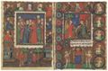 Unbekannter Buchmaler des Vatikans: Fragment aus einem Stundenbuch
