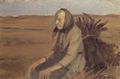 Ancher, Anna: Alte Frau mit Reisigb�ndel (Laurendse)