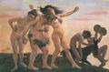 Corinth, Lovis: Heimkehrende Bacchanten