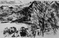 Corinth, Lovis: Der Walchensee (kleine Serie): Walchensee mit Jochberg