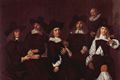 Hals, Frans: Gruppenportr�t der Regenten des Altm�nnerhospizes in Haarlem