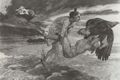 Klinger, Max: Opus XII, �Brahmsphantasie�, Entf�hrung des Prometheus