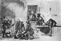 Rembrandt Harmensz. van Rijn: Die M�nner aus Sodom vor Lots Haus
