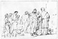 Rembrandt Harmensz. van Rijn: Jesu und das kanan�ische Weib