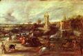 Rubens, Peter Paul: Turnier bei einem Schloss