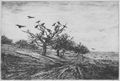 Daubigny, Charles-Fran�ois: Baum mit Raben