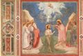 Giotto di Bondone: Fresken in der Arenakapelle in Padua, Szene: Taufe Christi