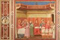 Giotto di Bondone: Fresken in der Arenakapelle in Padua, Szene: Die Hochzeit zu Kana