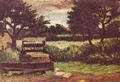 C�zanne, Paul: Landschaft mit Brunnen