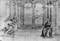 Raffael: Marienkr�nung, Studie, Mari� Verk�ndigung