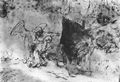 Rembrandt Harmensz. van Rijn: Daniels Vision am Wasser Ulai