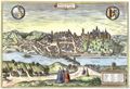 Hogenberg, Franz: Mei�en, Gesamtansicht
