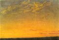 Friedrich, Caspar David: Abend (Wolken)