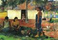 Gauguin, Paul: Warum bist du b�se (No te aha oe riri)