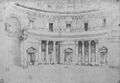 Raffael: Innenansicht des Pantheons in Rom