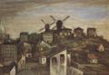 Steinlen, Theophile Alexandre: Die M�hlen von Montmarte