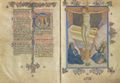 Unbekannter Buchmaler des Vatikans: Fragment aus einer Missale