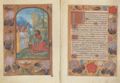 Unbekannter Buchmaler des Vatikans: Fragment aus einem dreib�ndigem Stundenbuch