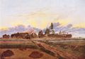Friedrich, Caspar David: Sonnenaufgang bei Neubrandenburg (Sonnenuntergang bei Neubrandenburg)