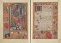 Unbekannter Buchmaler des Vatikans: Fragment aus einem dreib�ndigem Stundenbuch