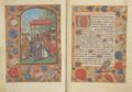 Unbekannter Buchmaler des Vatikans: Fragment aus einem dreib�ndigem Stundenbuch