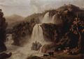 Hackert, Jacob Philipp: Die gro�en Wasserf�lle in Tivoli