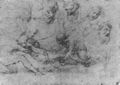 Raffael: Grablegung Christi, Studie