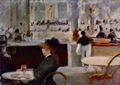 Manet, Edouard: Im Caf�
