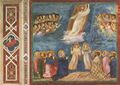 Giotto di Bondone: Fresken in der Arenakapelle in Padua, Szene: Himmelfahrt Christi
