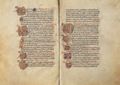 Unbekannter Buchmaler des Vatikans: Fragment aus einer Missale