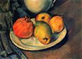 C�zanne, Paul: Stillleben mit Granatapfel und Birnen