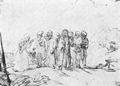 Rembrandt Harmensz. van Rijn: Jesu und das kanan�ische Weib