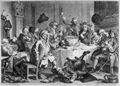Hogarth, William: Eine mittern�chtliches modernes Gespr�ch