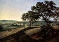 Radl, Anton: Wiesbaden, Ansicht von der Mainz-Kasteller-Landstra�e aus