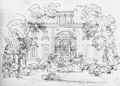 G�rtner, Eduard: Landhaus des Manufakturwarenh�ndlers Jerome Sy, Tiergartenstra�e 16