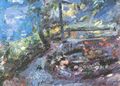 Corinth, Lovis: Regenstimmung am Walchensee